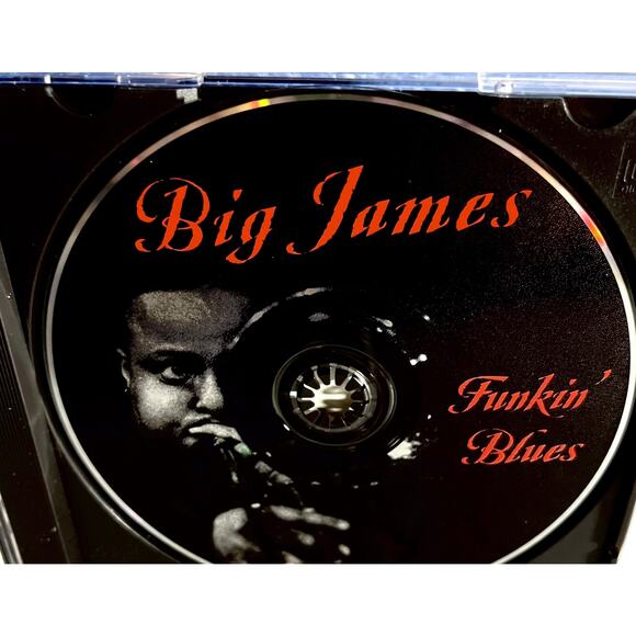 Autographed Big James - Funkin’ Blues (1998 CD) with The Chicago Playboys - Picture 7 of 8